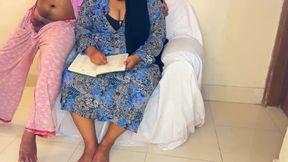 Arabian Big Ass Sexy BBW Female Tutor &amp; Student Fucking When Parents Are Not at Home