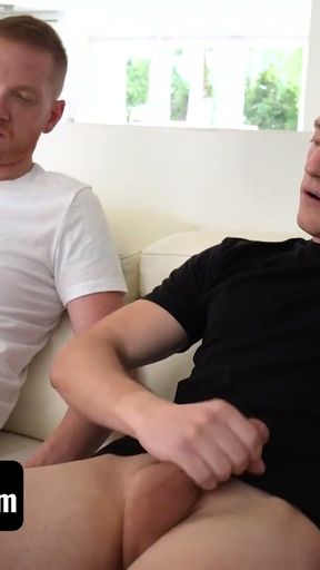 Step Son Spends A Romantic Weekend With His Sexy Step Dad - FamilyDick   Clip 1