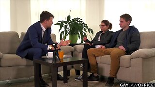 Gaylawoffice helpless ben baker avoids cage with without condoms
