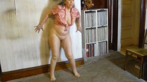 Me performing an erotic dance on Running Bear song