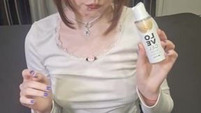 Your voice &mdash;  my touch &mdash;  nothing else