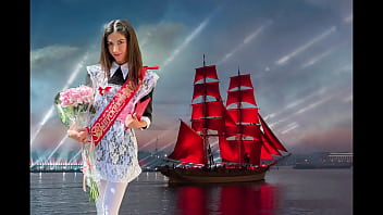 Classmate's tight ass fucked at graduation party