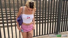 Tiny Blonde Craves Big Cock&#x1F32D; Angelique Lapiedra, Don Mulatito