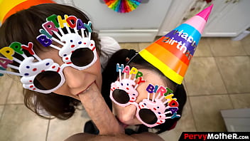 PervyMother - Mom Recruits her Stepsister to Celebrate the Boy&#039_s Birthday, Melody Mynx, Tifa Quinn, Conor Coxxx
