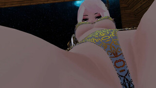 Lewd Facesitting PoV with ASMR and countdown in VRchat