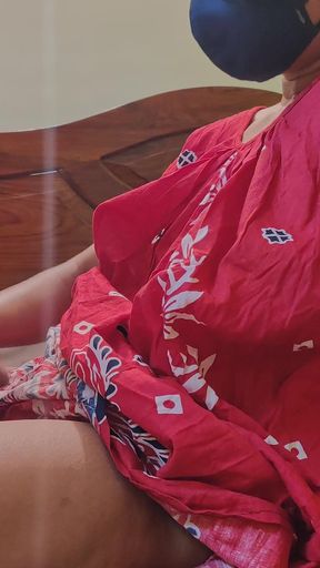 Thrilling moment from "Beautiful Housewife Fucked Passionately."