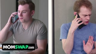 MomSwap - Sexy Milfs Sheena Ryder And Tia Cyrus Let Lucky Studs Eat Their Cock Craving Pussies