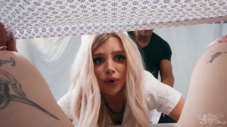 TRANS ANGELS - Angellica Good Gives Kenzo Alvarez A Titjob And A Fuck During His Wife’s Delivery