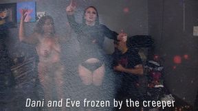 Dani and Eve get Frozen by Creeper 2