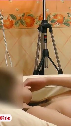 White Gyaru with Huge Boobs, Pure Teasing. Deep Creampie Finish, Thick and Intense!