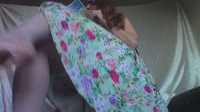 Upskirt White Panties