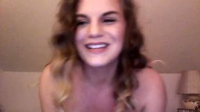 Harlot Undresses and Squirts