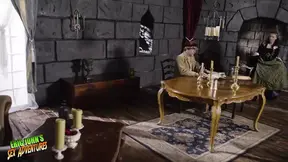 Scholar Eric John teaches his apprentice Anya Olsen worldly ways through horny lovemaking