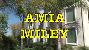 Amia Miley Receives a Facial and Oral Cumshot