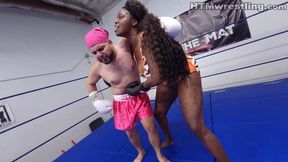 Stella Dannyy vs Demetri Fuego Mixed Boxing Femdom Beatdown (Windows Media)