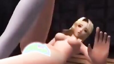 Watch as step-sis from China goes wild with VR sex toys in hot hentai action!