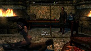 FETISH Dildos inside Skyrim Game. the Characters are having Fun!