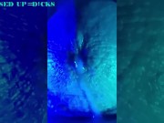 Bath Tub Rave Close Up Cumshot