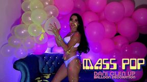 Mass Pop Pink Balloons Cyber Pop! - 4K