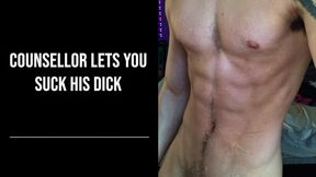 Counsellor Lets You Deep-throat His Spunk-pump - NSFW Masculine Audio