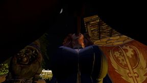 Second Life Black man Brotherhood of Steel knight fucks white woman Vault Dweller