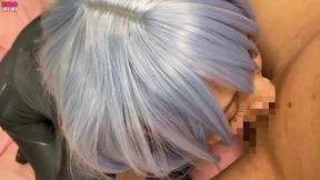 Japanese Anime Cosplay Rei Ayanami -