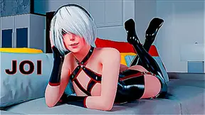 2B Guides Your Desire in Seductive Spanish-Inspired Hentai JOI Fantasy