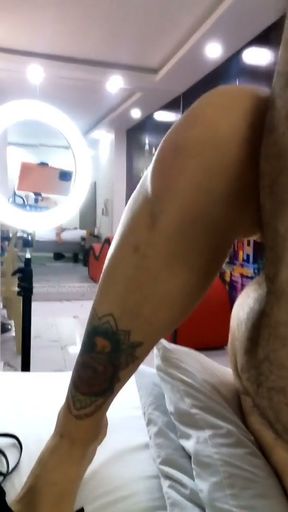 POV pegging girl licks ass and fucks husband in the ass #47   Clip 2