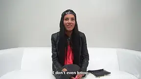 Eveline Dellai In Long Haired Beauty With Flat Tit Getting Nailed At Casting