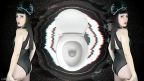 I'll make you swallow it all - intense toilet-fantasy humiliation mindfuck