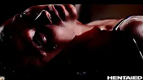 Alien Meets Tiny Human Female – Steamy Hybrid Birth Milk-Filled Moment