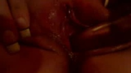 Juicy WET squirting Cum fucking pussy!