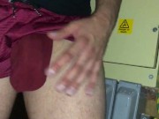 Hiding at WORK to get my COCK OUT ** Building Site **