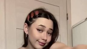 Video uploaded by @Amelians @Striptease & #18+ Teen #Solo #Small Tits porno video sex | Tik.Porn