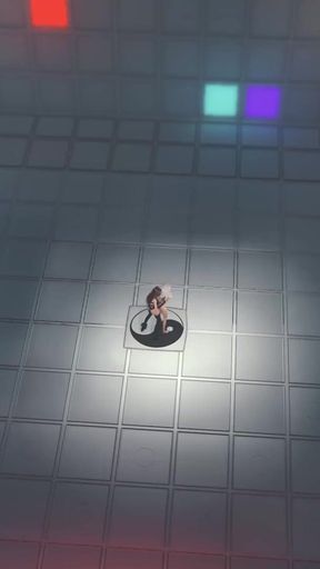 Sci-Fi cube. 3d hot dick-girl and a horny tranny in the planet base station