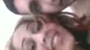 My lusty girlfriend jerks off my cock and sucks it greedily