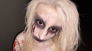 Creepy wifey wants sperm ..Halloween unique..