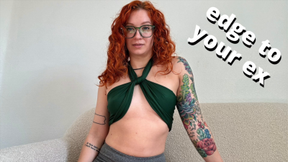 jerk off to your ex's pics: ruined orgasm cum countdown JOI