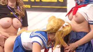 LEGENDS BORN AT FUTAKUTHON! Witness Lulu Chus Deepest Futa Frenzy  Insane Threesome with Jewelz Blu!