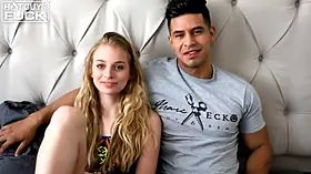 Mega Latino Model Jock Fucks His First American Blonde