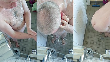 Duschen nach der Rasur
