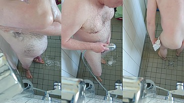 Duschen nach der Rasur