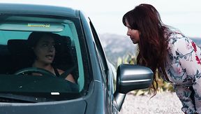 Chubby mature Asian wife Dana Vespoli gives handjob and gets fucked doggy