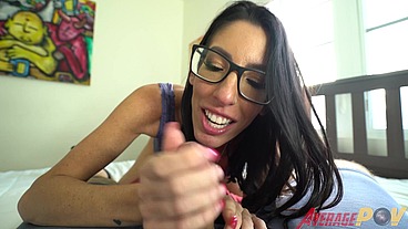 Hot MILF Dava Foxx Sucks Off BF for Big Cum Load