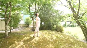 Fumika Kashiwagi teases with a naughty surprise for you
