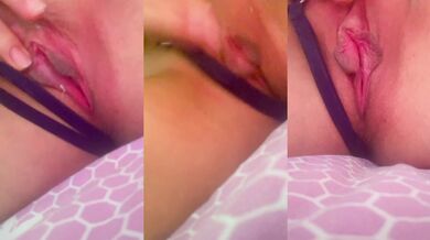 While emptying my vagina