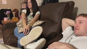 I Discovered my Roommate’s Foot Fetish!