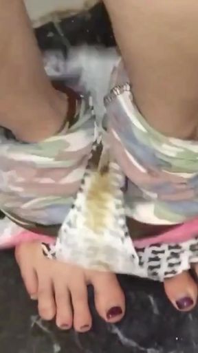 Unforgettable moment from &quot;Follow My Pretty Pierced Pussy Peeing&quot;