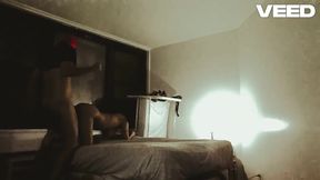 Swinging couple joins black and midget action in NYC apartment