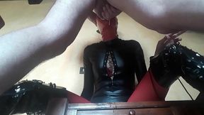 milf oral creampie, cum swallow, facial on slowmotion